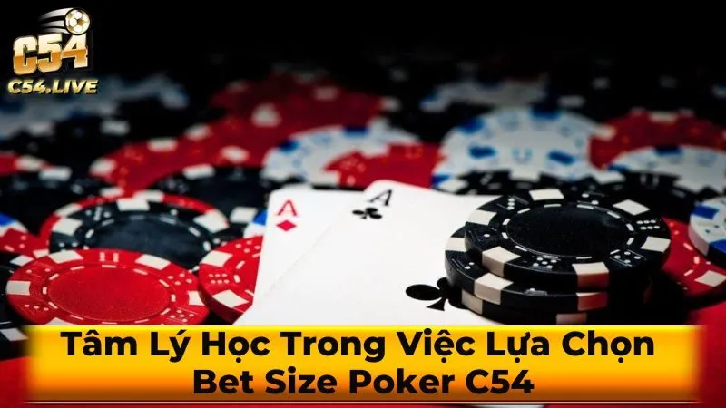 Tâm Lý Học Trong Việc Lựa Chọn Bet Size Poker C54